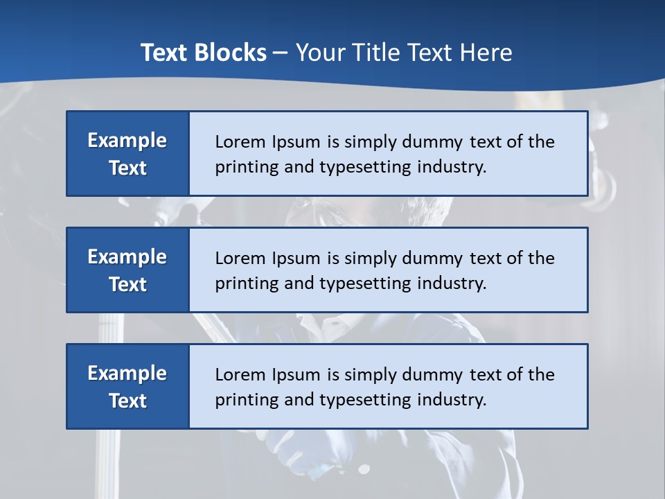 A Man Working On A Car In A Garage PowerPoint Template
