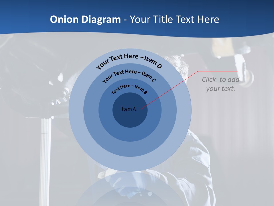 A Man Working On A Car In A Garage PowerPoint Template