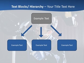 A Man Working On A Car In A Garage PowerPoint Template