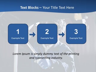 A Man Working On A Car In A Garage PowerPoint Template