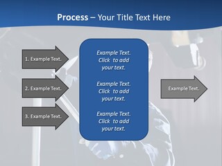 A Man Working On A Car In A Garage PowerPoint Template