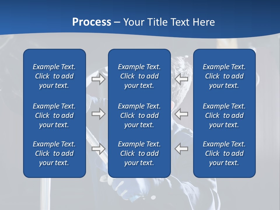 A Man Working On A Car In A Garage PowerPoint Template