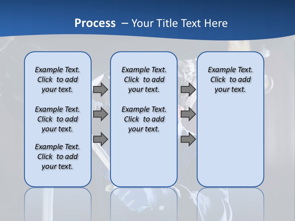 A Man Working On A Car In A Garage PowerPoint Template