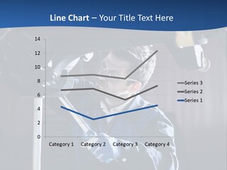 A Man Working On A Car In A Garage PowerPoint Template