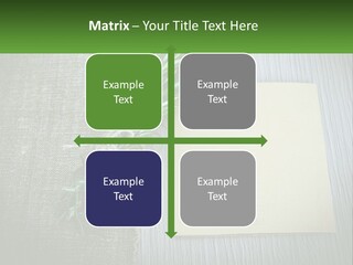 A Piece Of Paper With A Sprig Of Rosemary On Top Of It PowerPoint Template