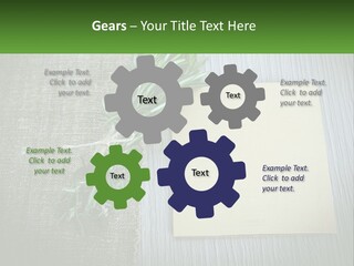 A Piece Of Paper With A Sprig Of Rosemary On Top Of It PowerPoint Template