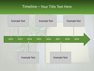 A Piece Of Paper With A Sprig Of Rosemary On Top Of It PowerPoint Template