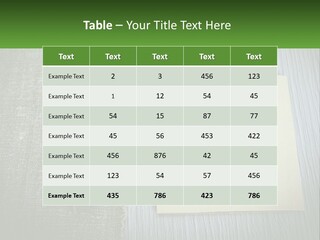 A Piece Of Paper With A Sprig Of Rosemary On Top Of It PowerPoint Template