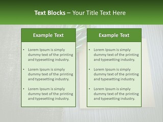 A Piece Of Paper With A Sprig Of Rosemary On Top Of It PowerPoint Template