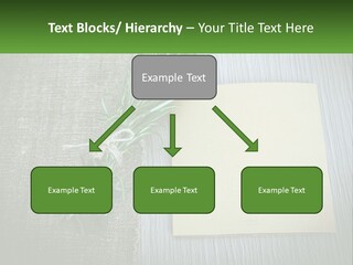 A Piece Of Paper With A Sprig Of Rosemary On Top Of It PowerPoint Template