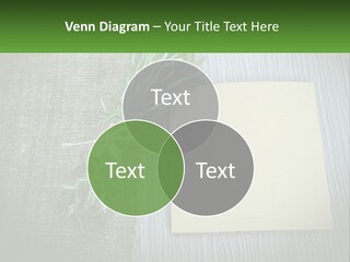 A Piece Of Paper With A Sprig Of Rosemary On Top Of It PowerPoint Template