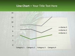 A Piece Of Paper With A Sprig Of Rosemary On Top Of It PowerPoint Template