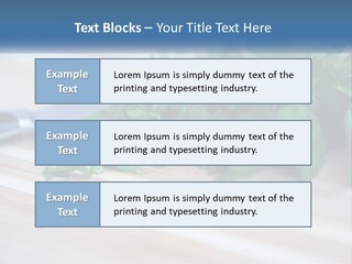 A Bunch Of Green Leaves On A Cutting Board With A Knife PowerPoint Template