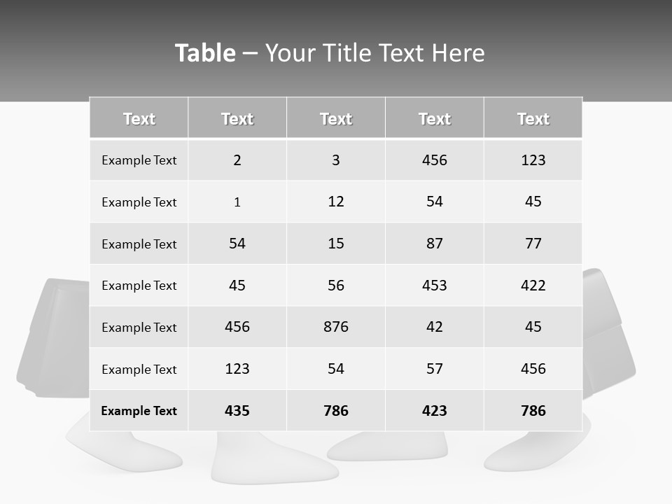 Two People Shaking Hands At A Table With Briefcases PowerPoint Template