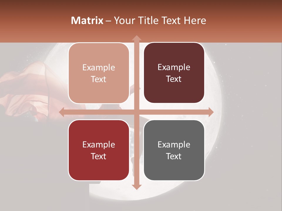 A Woman In A Red Dress Is Sitting On A Ledge PowerPoint Template