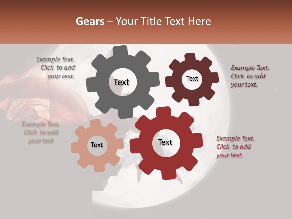 A Woman In A Red Dress Is Sitting On A Ledge PowerPoint Template