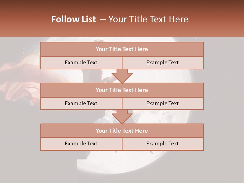 A Woman In A Red Dress Is Sitting On A Ledge PowerPoint Template