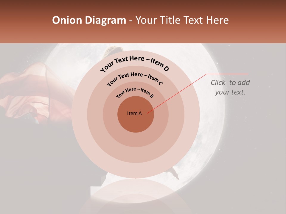 A Woman In A Red Dress Is Sitting On A Ledge PowerPoint Template