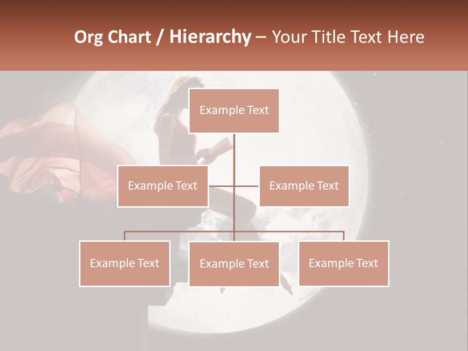 A Woman In A Red Dress Is Sitting On A Ledge PowerPoint Template