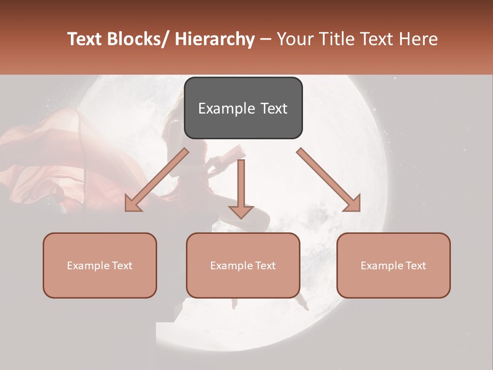 A Woman In A Red Dress Is Sitting On A Ledge PowerPoint Template