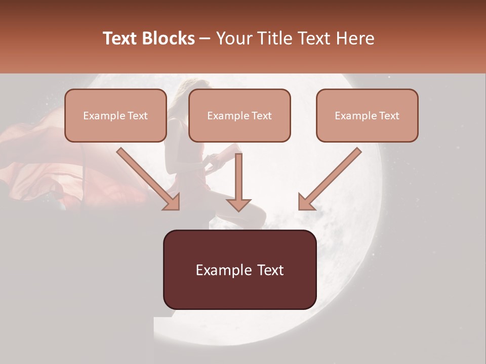 A Woman In A Red Dress Is Sitting On A Ledge PowerPoint Template