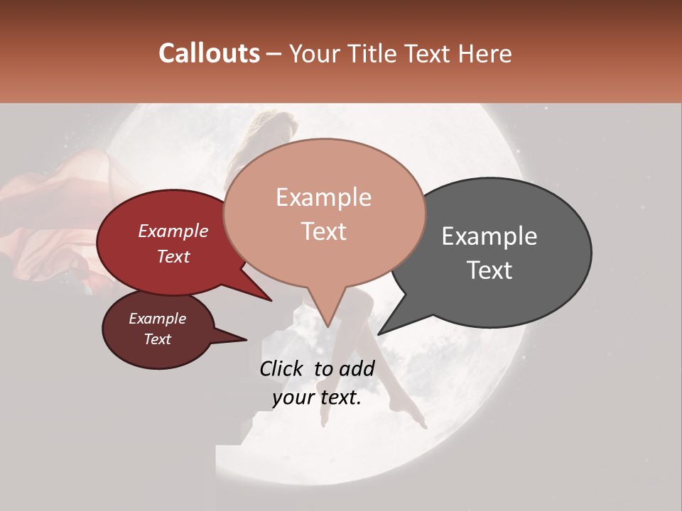 A Woman In A Red Dress Is Sitting On A Ledge PowerPoint Template