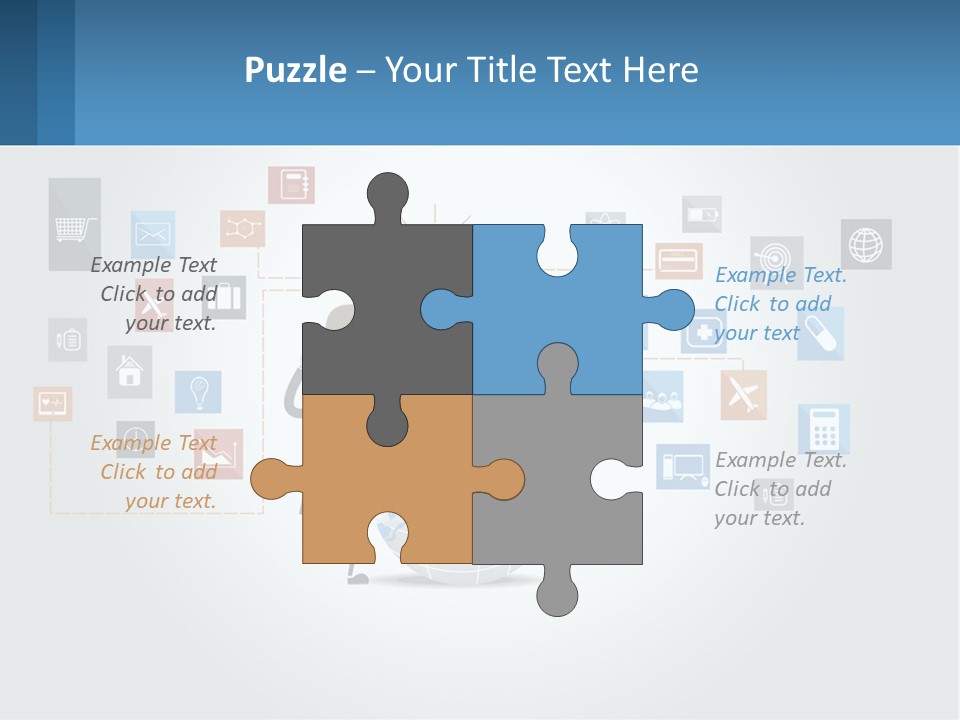 A Man Sitting On A Chair With A Light Bulb Above His Head PowerPoint Template