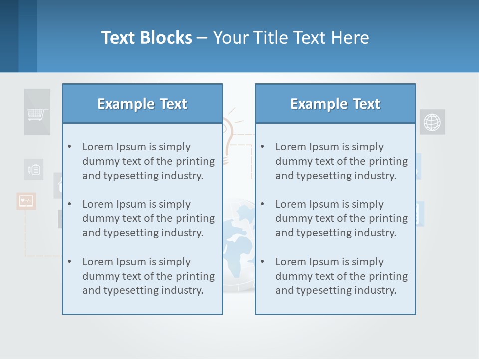 A Man Sitting On A Chair With A Light Bulb Above His Head PowerPoint Template