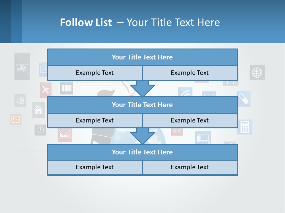 A Man Sitting On A Chair With A Light Bulb Above His Head PowerPoint Template