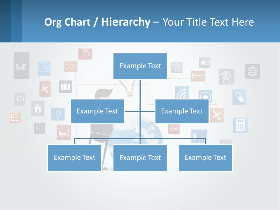 A Man Sitting On A Chair With A Light Bulb Above His Head PowerPoint Template