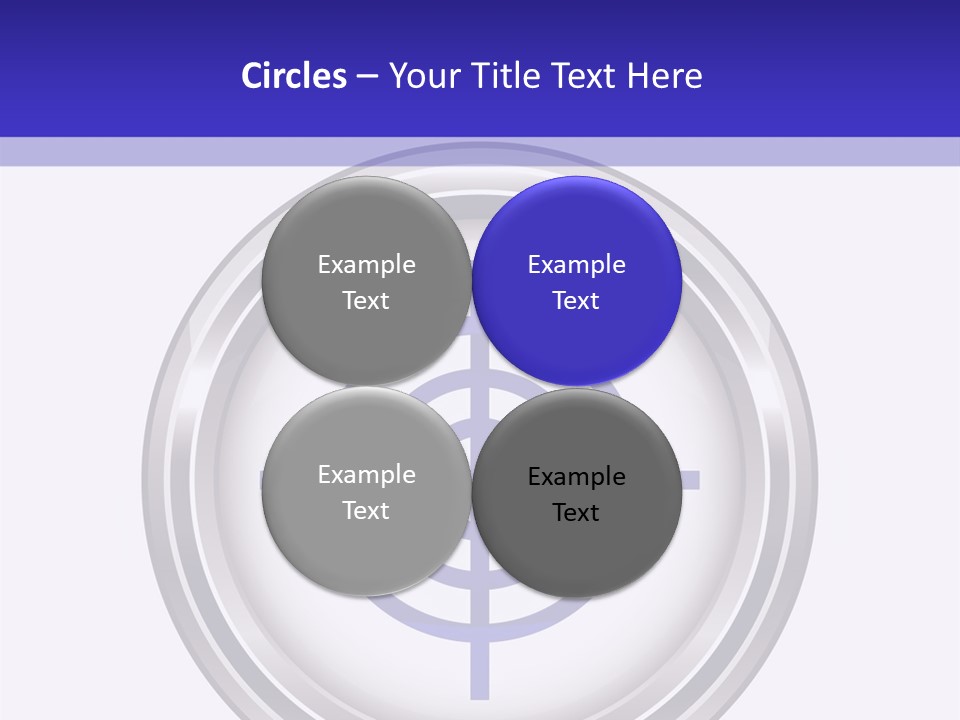 A Powerpoint Presentation With A Cross On It PowerPoint Template