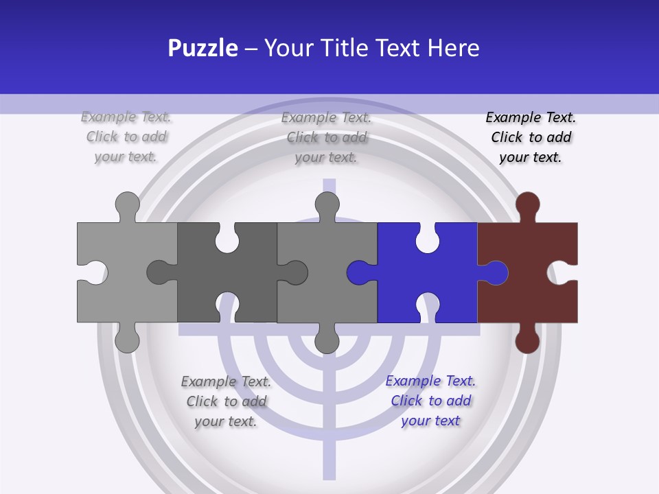 A Powerpoint Presentation With A Cross On It PowerPoint Template