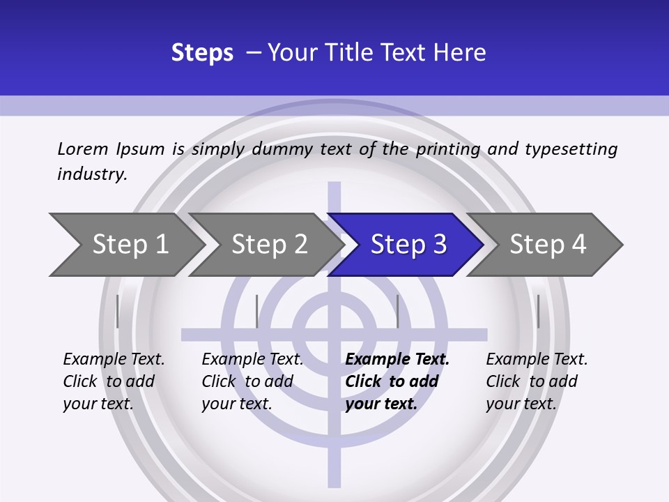 A Powerpoint Presentation With A Cross On It PowerPoint Template