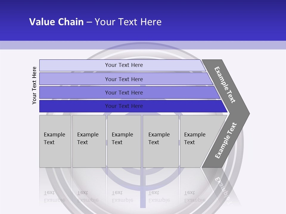 A Powerpoint Presentation With A Cross On It PowerPoint Template