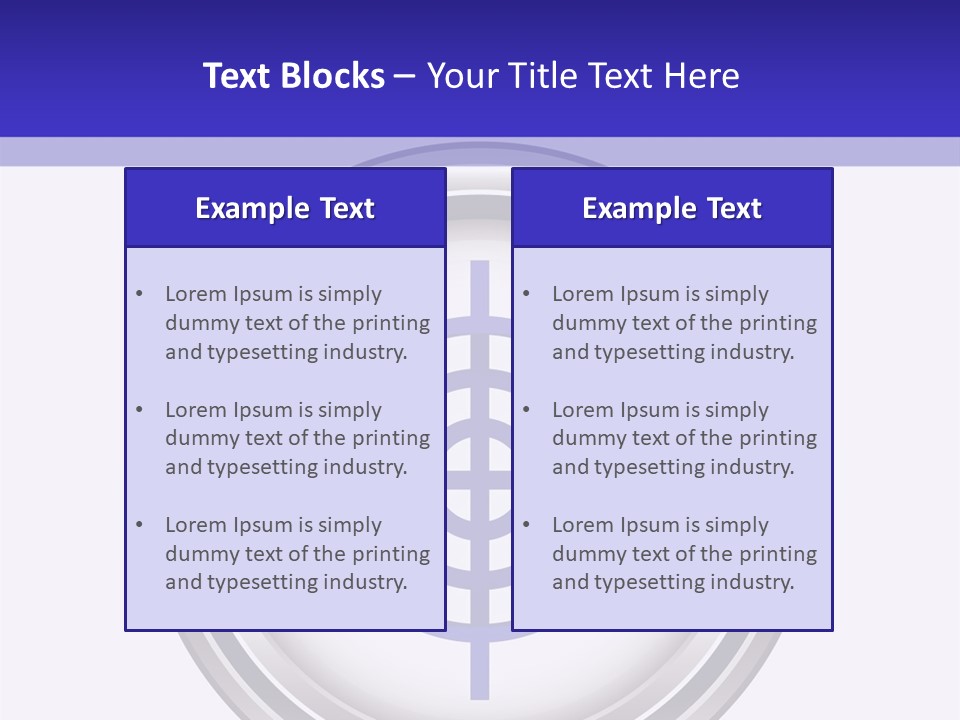 A Powerpoint Presentation With A Cross On It PowerPoint Template