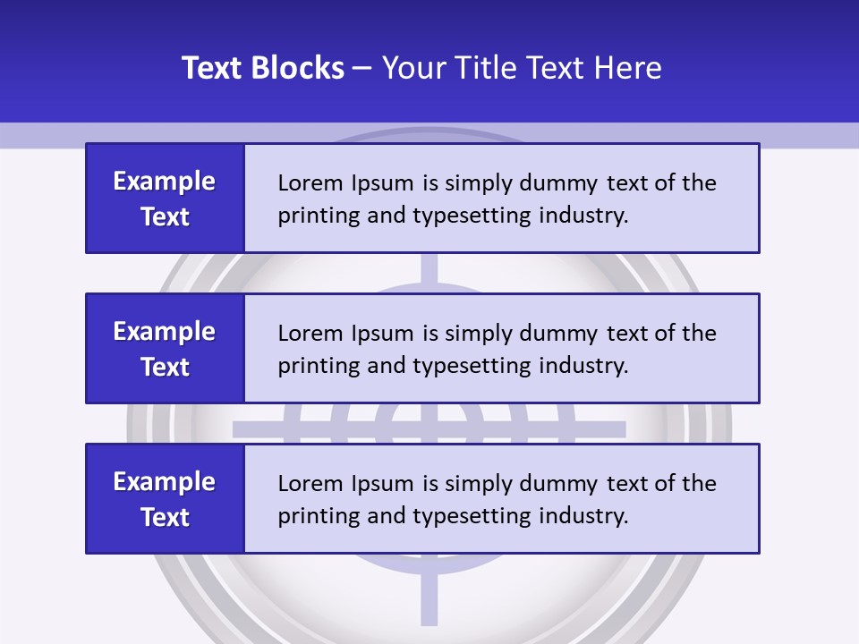 A Powerpoint Presentation With A Cross On It PowerPoint Template