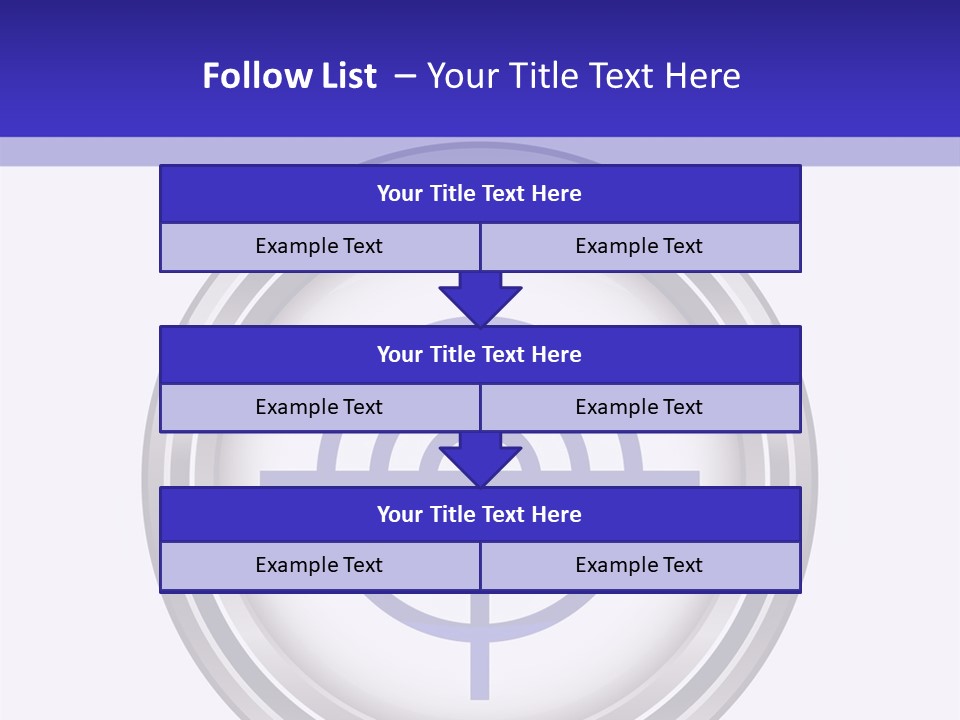 A Powerpoint Presentation With A Cross On It PowerPoint Template