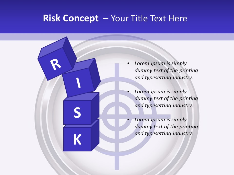 A Powerpoint Presentation With A Cross On It PowerPoint Template