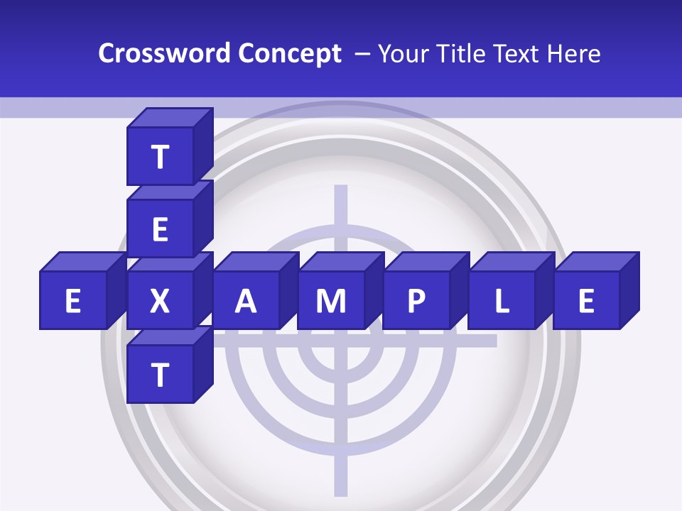 A Powerpoint Presentation With A Cross On It PowerPoint Template