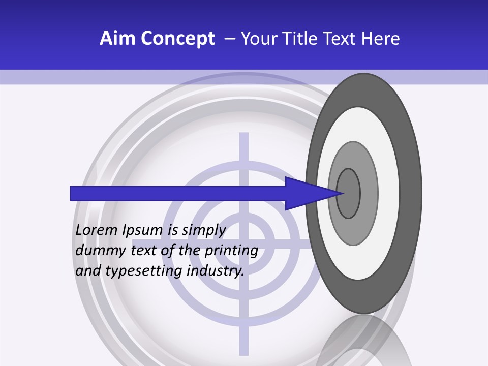 A Powerpoint Presentation With A Cross On It PowerPoint Template