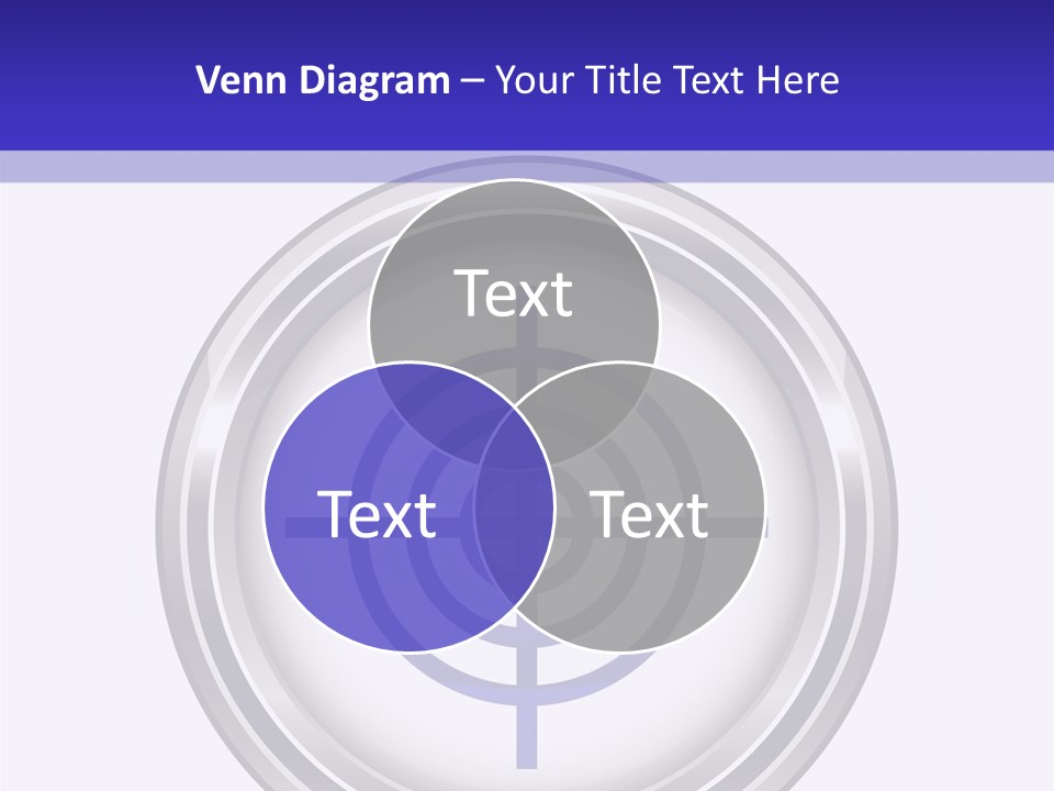 A Powerpoint Presentation With A Cross On It PowerPoint Template