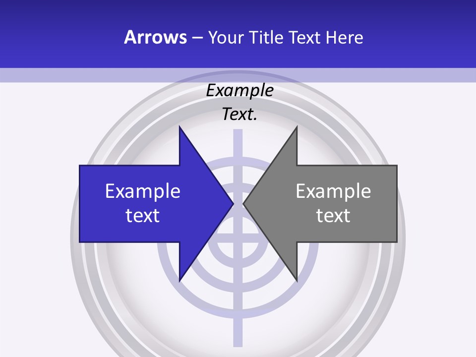 A Powerpoint Presentation With A Cross On It PowerPoint Template