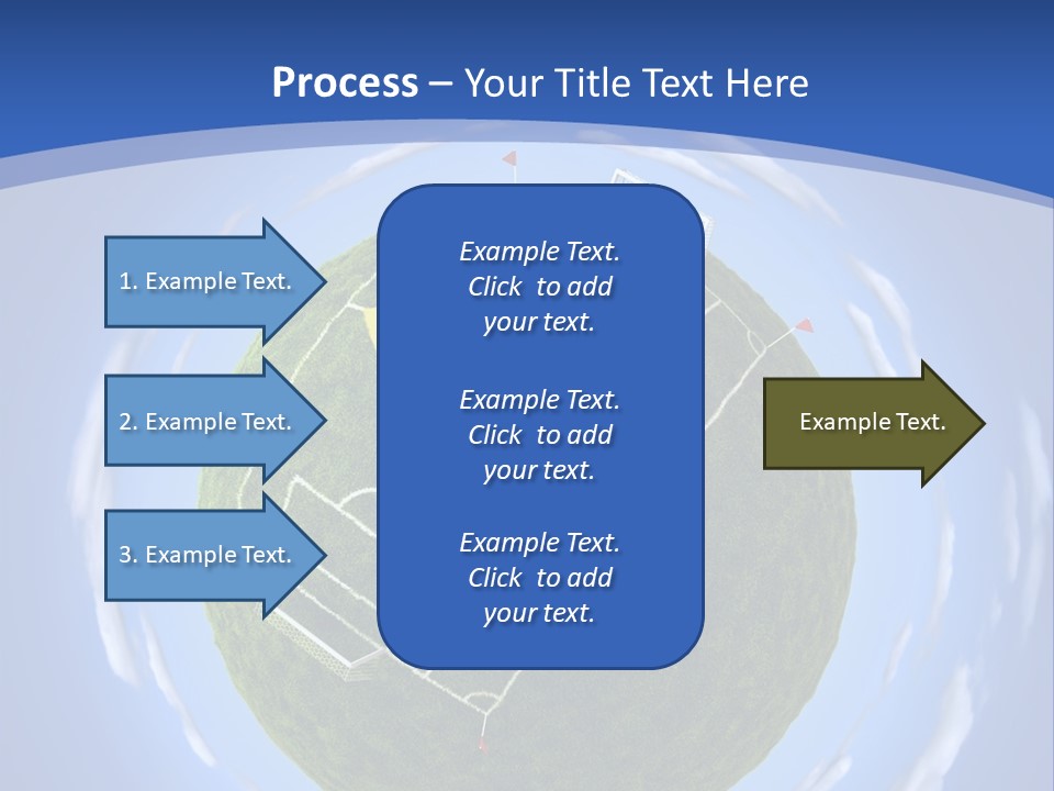 A Soccer Ball With The Flag Of Brazil On It PowerPoint Template