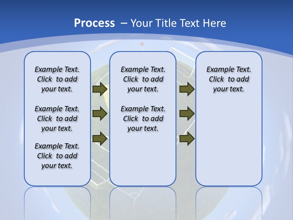 A Soccer Ball With The Flag Of Brazil On It PowerPoint Template