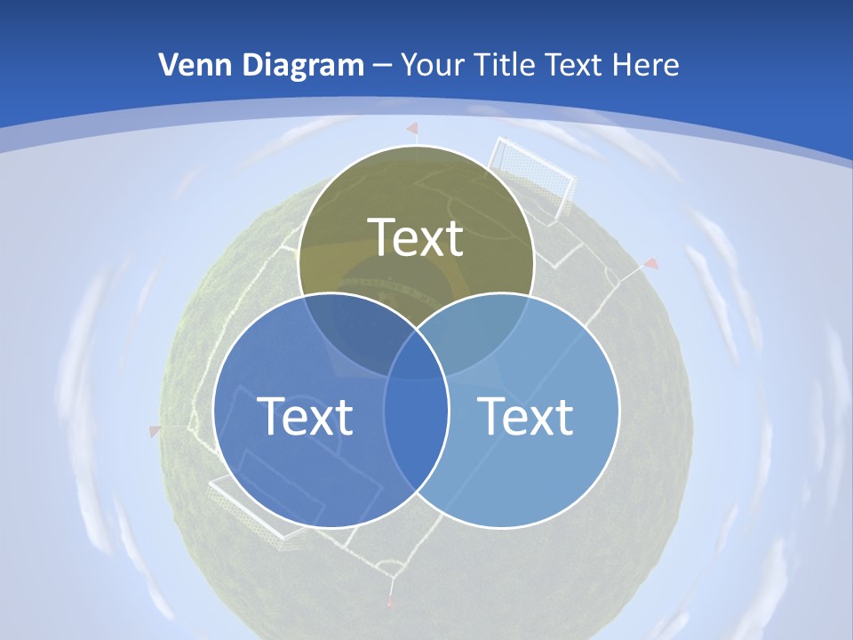 A Soccer Ball With The Flag Of Brazil On It PowerPoint Template
