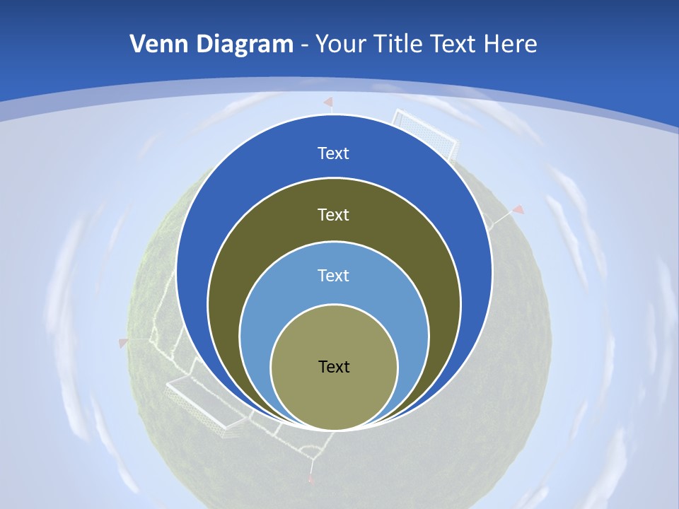 A Soccer Ball With The Flag Of Brazil On It PowerPoint Template