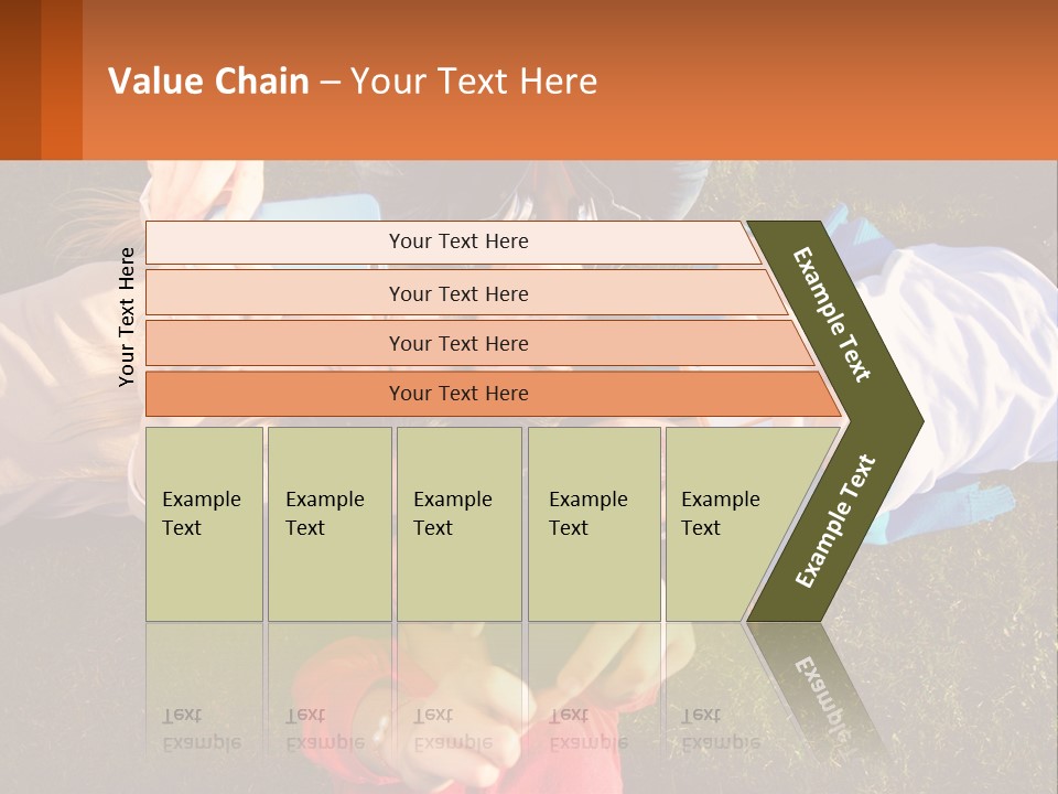 A Group Of People Taking Pictures With Their Cell Phones PowerPoint Template