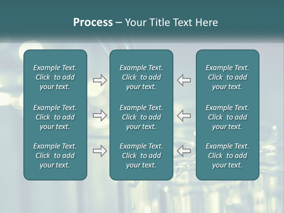 A Group Of Test Tubes Filled With Liquid PowerPoint Template