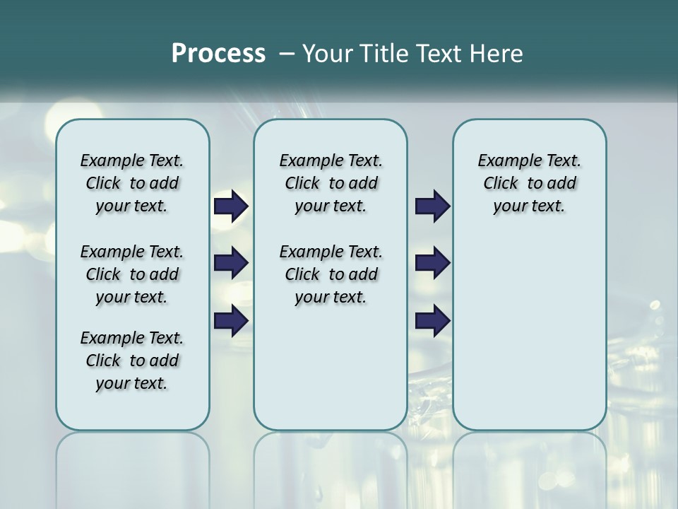 A Group Of Test Tubes Filled With Liquid PowerPoint Template