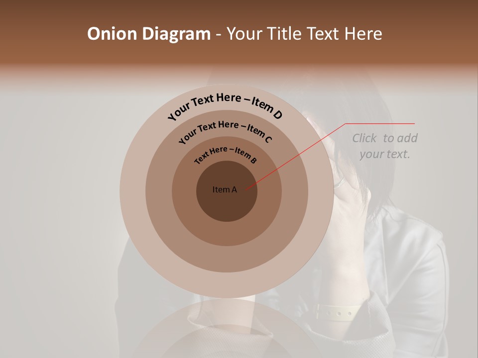 A Woman Covering Her Face With Her Hands PowerPoint Template